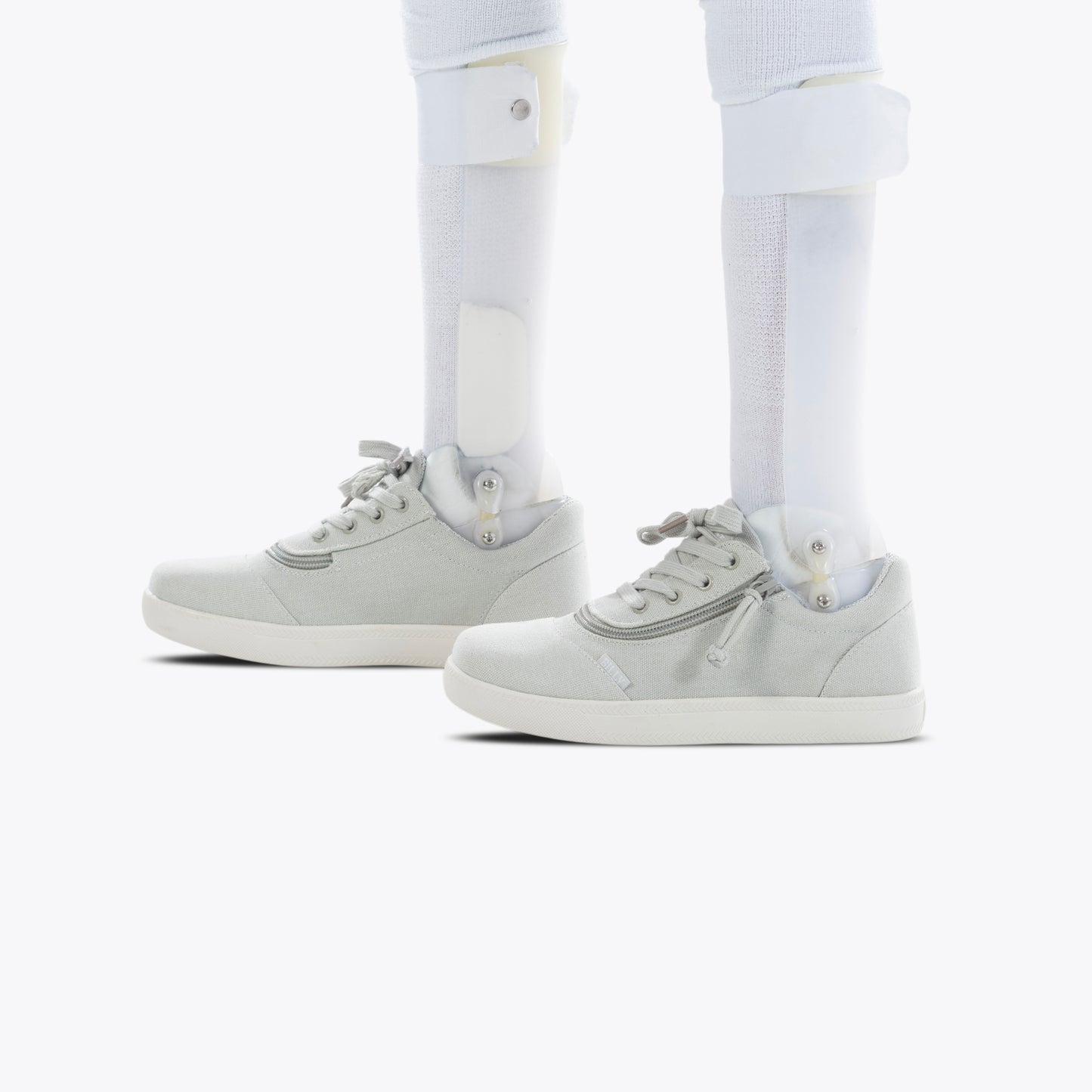 FINAL SALE - Grey BILLY D|R Short Wrap Low Tops