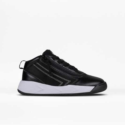 FINAL SALE - Black/White BILLY Sport Hoop Athletic Sneakers