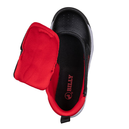 FINAL SALE - Black/Red BILLY Sport Hoop Athletic Sneakers