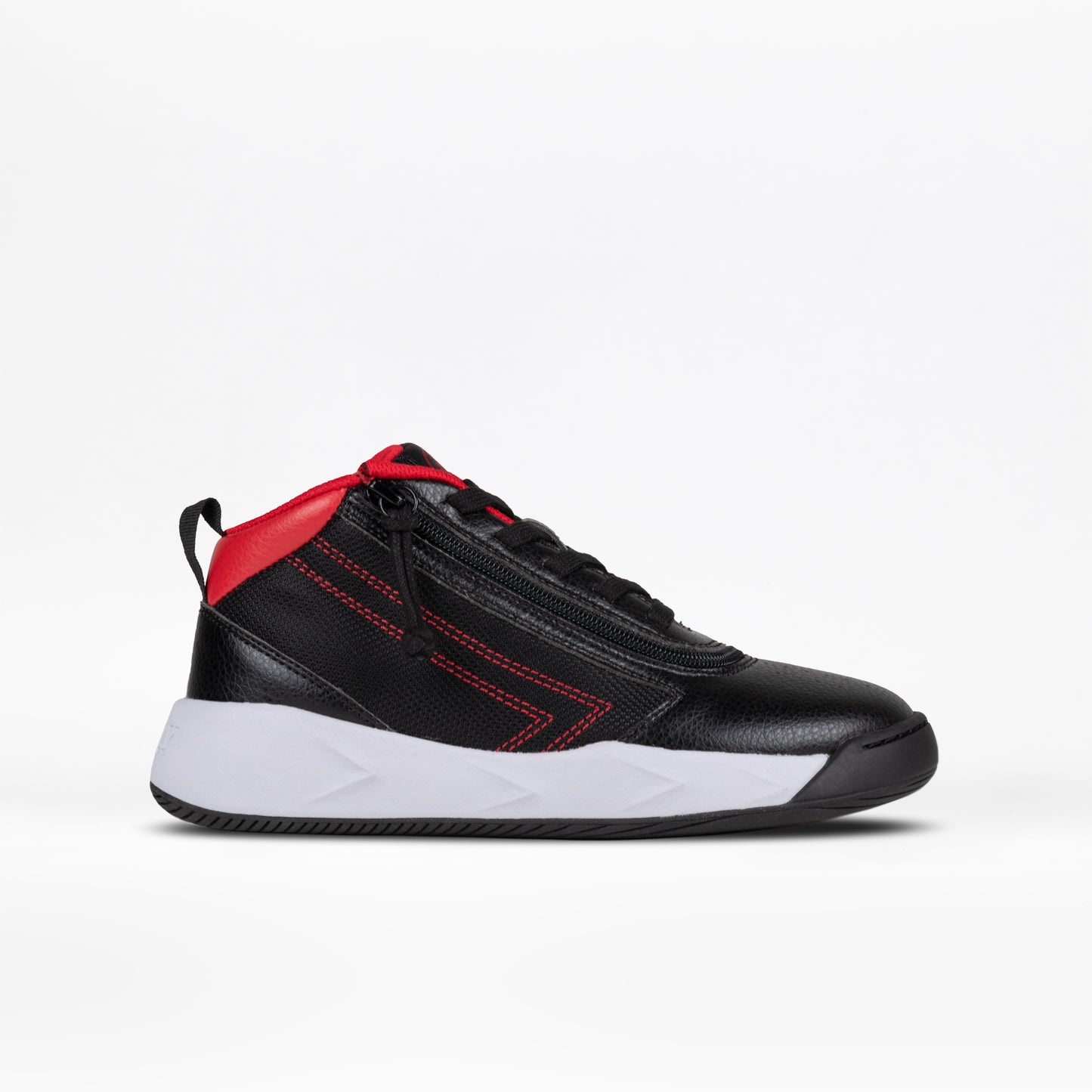 FINAL SALE - Black/Red BILLY Sport Hoop Athletic Sneakers