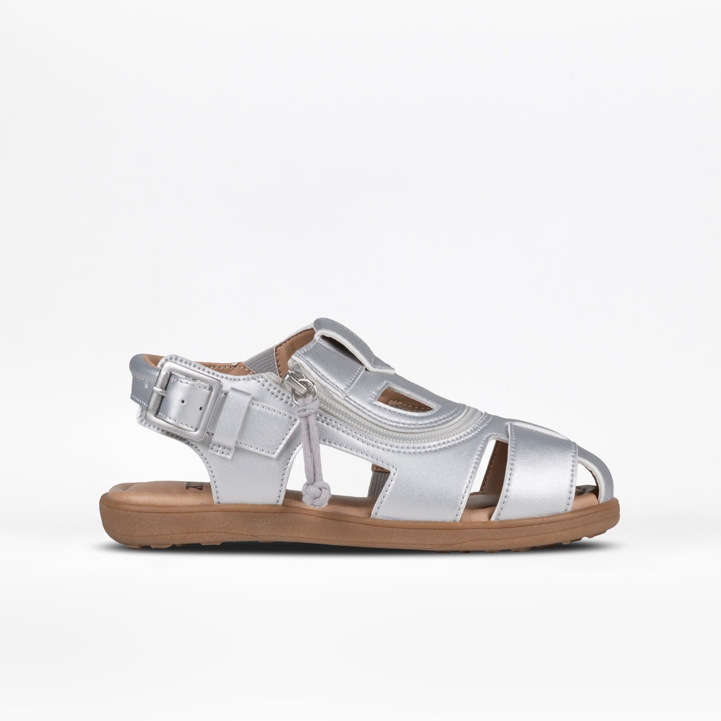 FINAL SALE - Silver BILLY Sandals