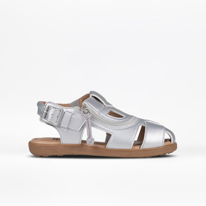 FINAL SALE - Silver BILLY Sandals