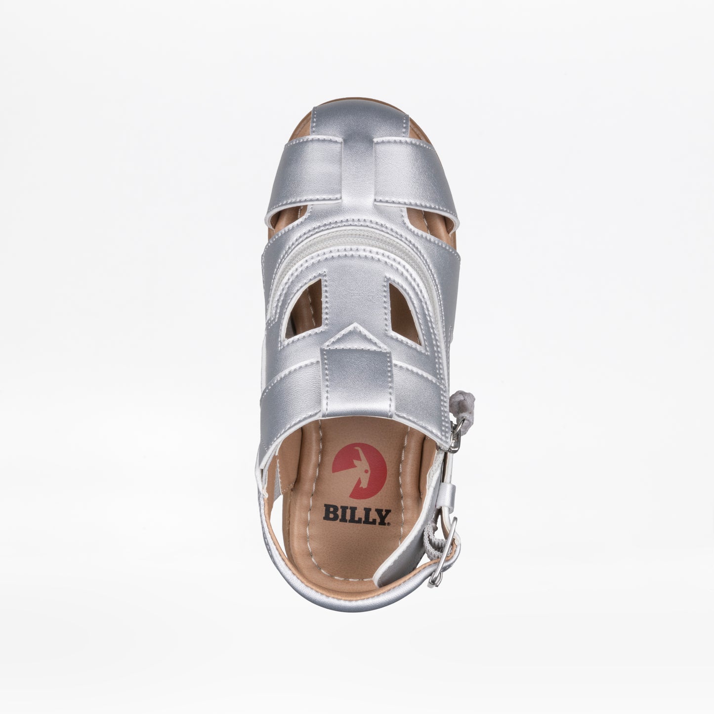 FINAL SALE - Silver BILLY Sandals