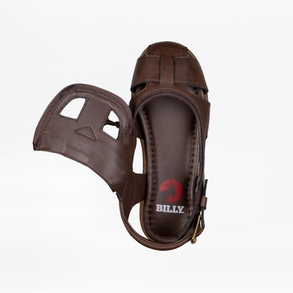 FINAL SALE - Brown BILLY Sandals