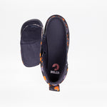 open view of Orange Dino BILLY Classic Lace High Tops
