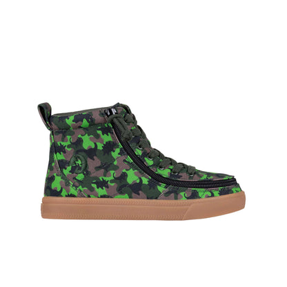 FINAL SALE - Green Dino BILLY Classic Lace High Tops