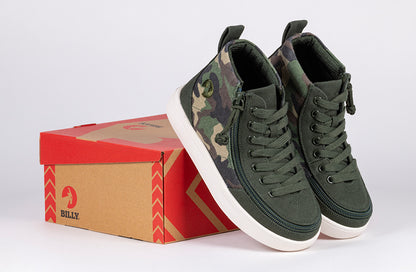 FINAL SALE  - Olive Camo BILLY Classic D|R High Tops