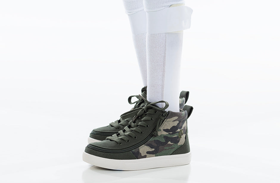 Womens camo 2025 high top sneakers