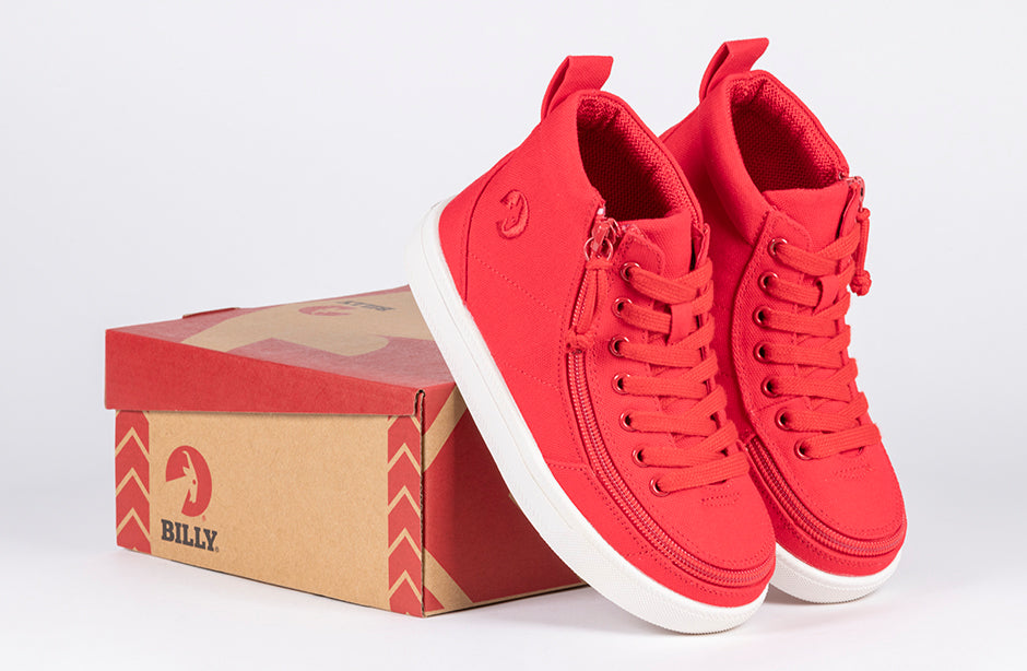 SALE - Red BILLY Classic DR High Tops – BILLY Footwear