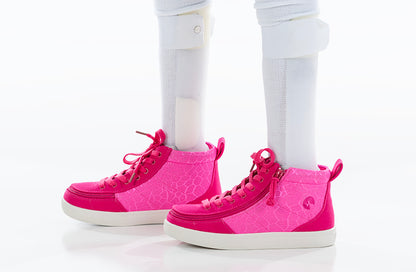 SALE - Pink Print BILLY Classic D|R High Tops