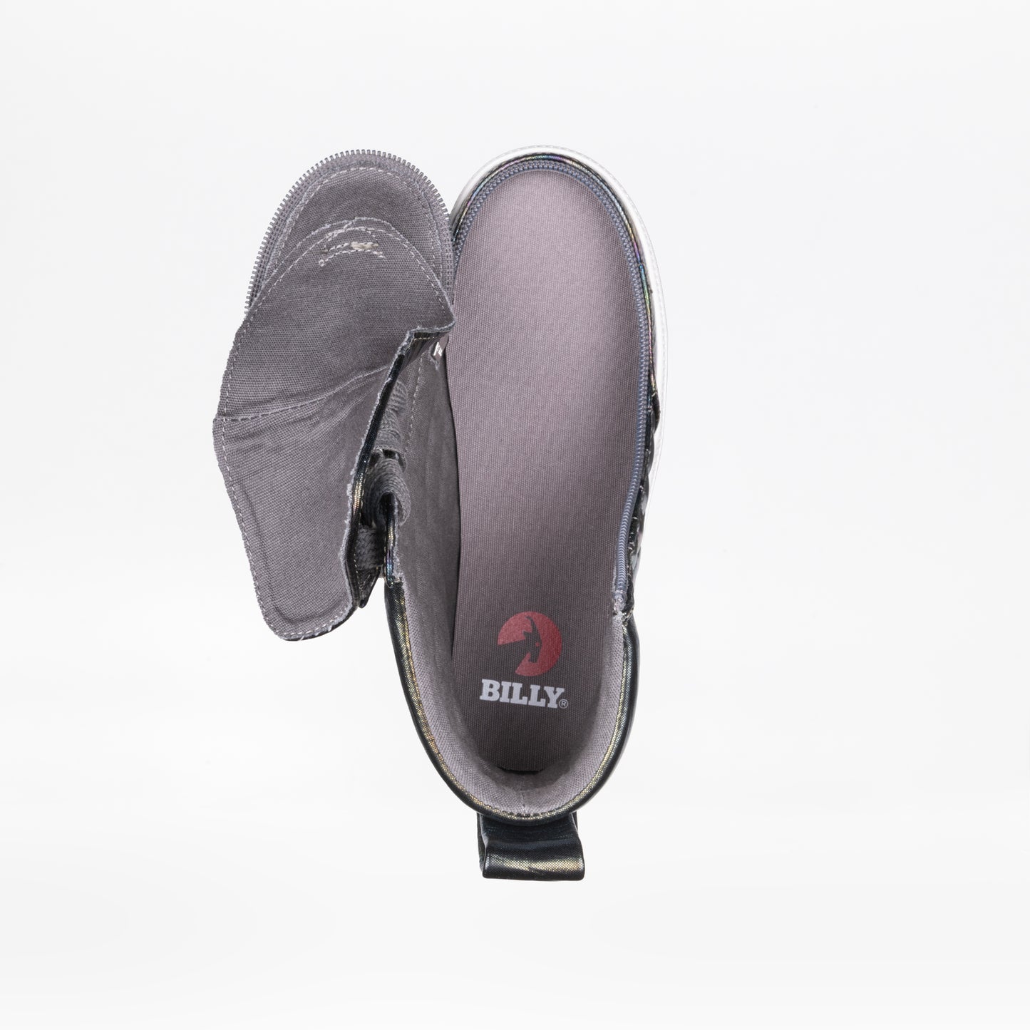 FINAL SALE - Graphite Rainbow BILLY Classic Quilt High Tops