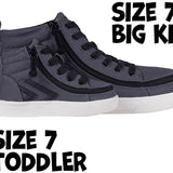 FINAL SALE - Charcoal/Black BILLY CS Sneaker High Tops