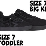FINAL SALE - Black to the Floor BILLY CS Sneaker Low Tops