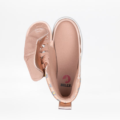 SALE - Rose Gold Daisy BILLY Classic Lace High