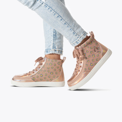 SALE - Rose Gold Daisy BILLY Classic Lace High