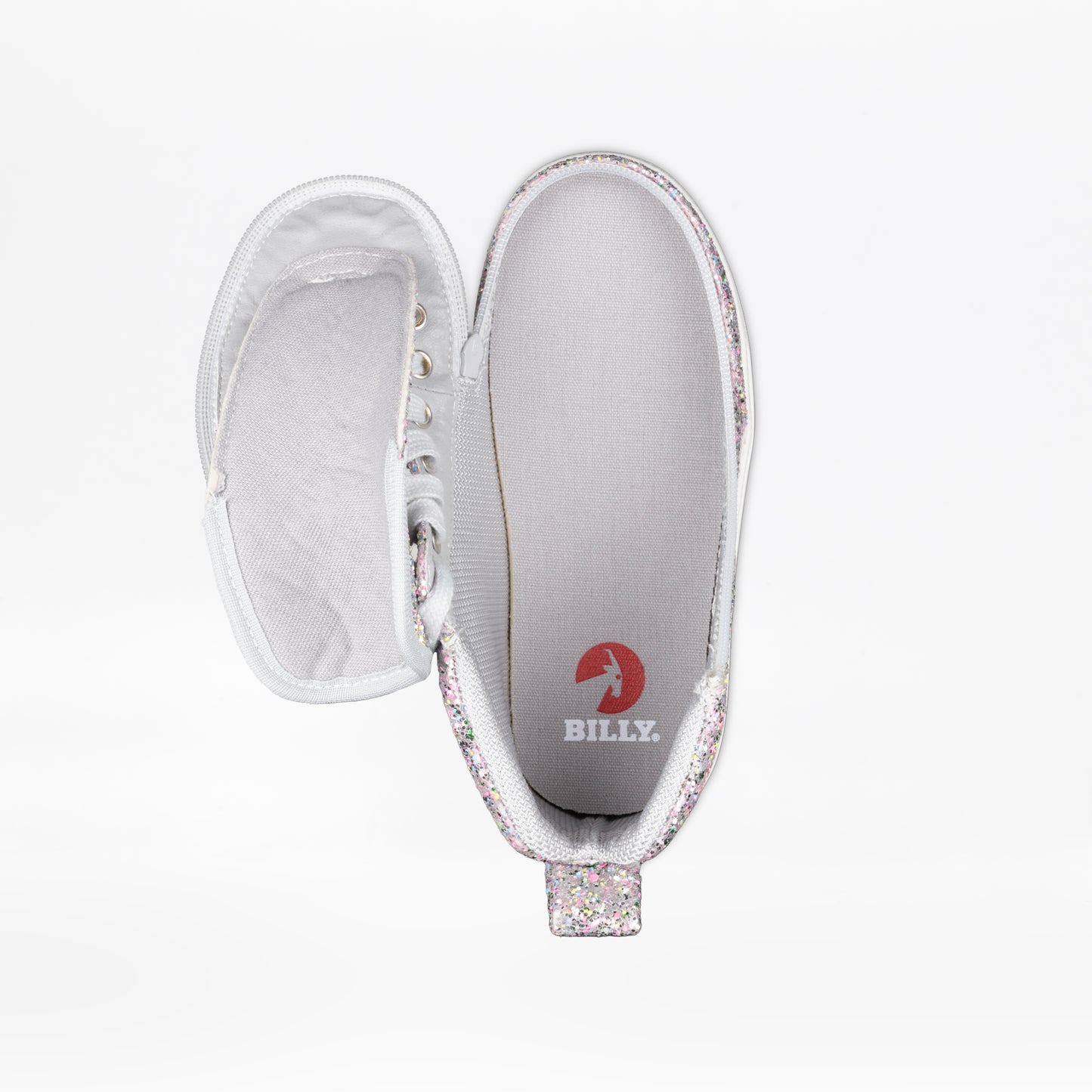 Silver Multi Glitter BILLY Classic D|R II High