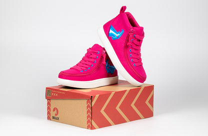 Pink/Blue Light Ups BILLY Classic D|R High Tops