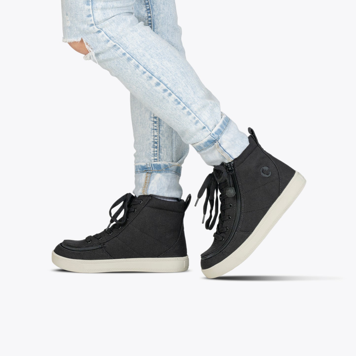 Black/White BILLY Classic Lace High