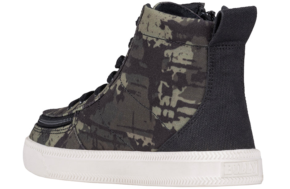 Camo/White BILLY Classic Lace High Tops