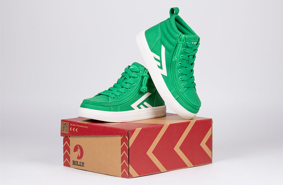 Green hi tops best sale