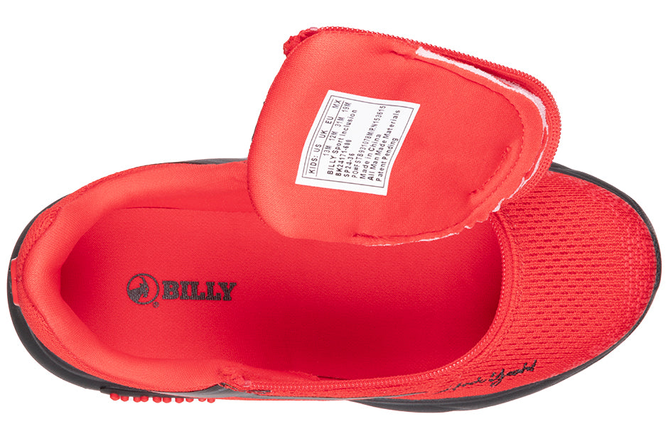 Kodify Red BILLY Sport Inclusion Athletic Sneakers