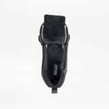 Black Leather BILLY Cozy Goat