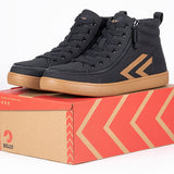 FINAL SALE - Men's Black/Gum BILLY CS Sneaker High Tops