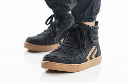 Men's Black/Gum BILLY CS Sneaker High Tops