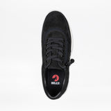 FINAL SALE - Men's Black Suede BILLY Comfort Jogger