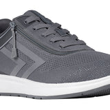 FINAL SALE - Men's Charcoal BILLY Comfort Inclusion Athletic Sneakers (Extra-Wide only)