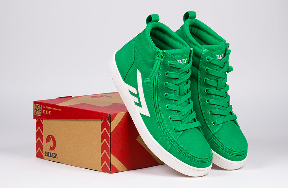 Men's Green/White BILLY CS High Tops