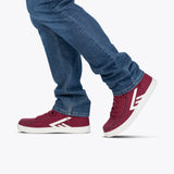Men's Wine/White BILLY CS High