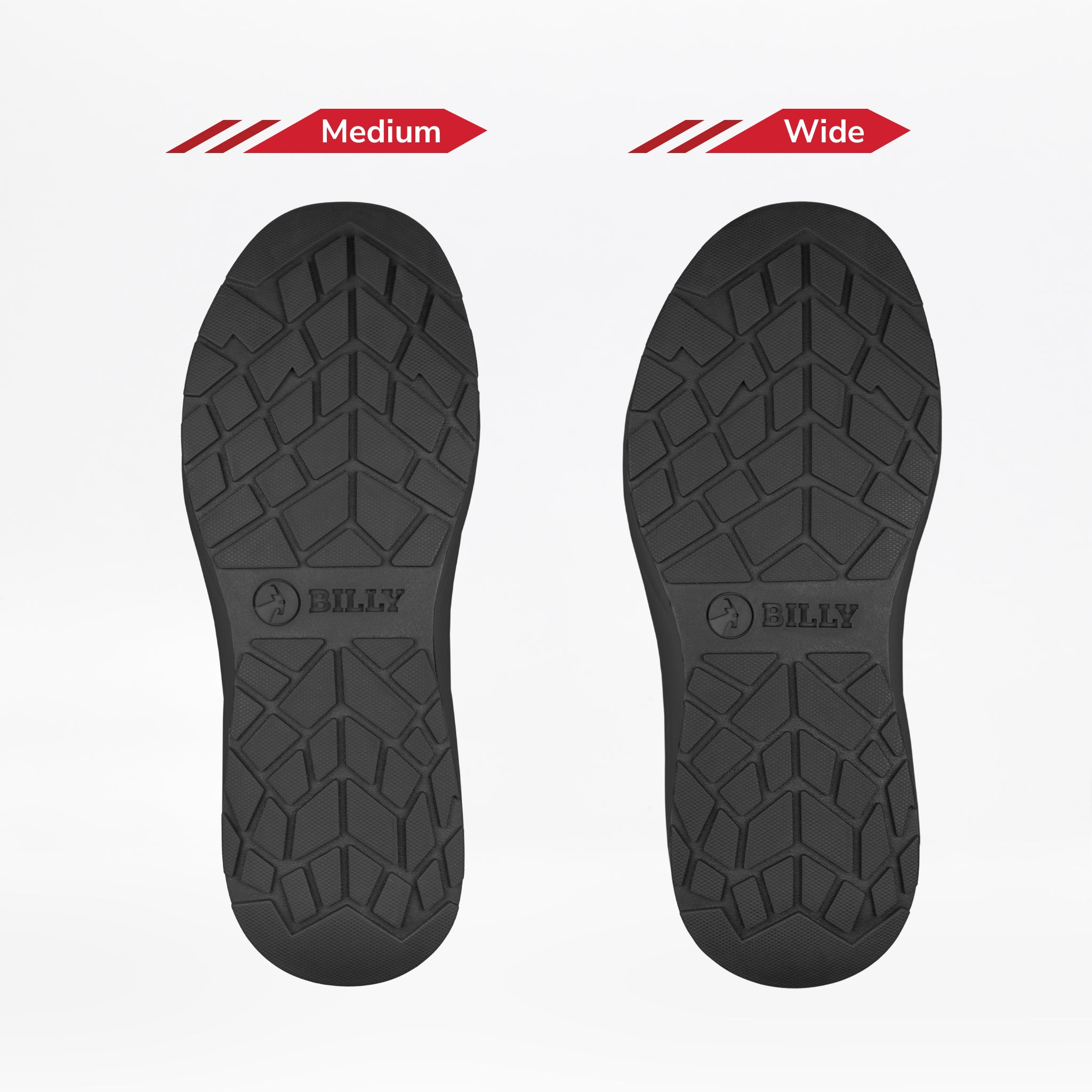 Men's Black to the Floor BILLY Sport Inclusion – BILLY Footwear