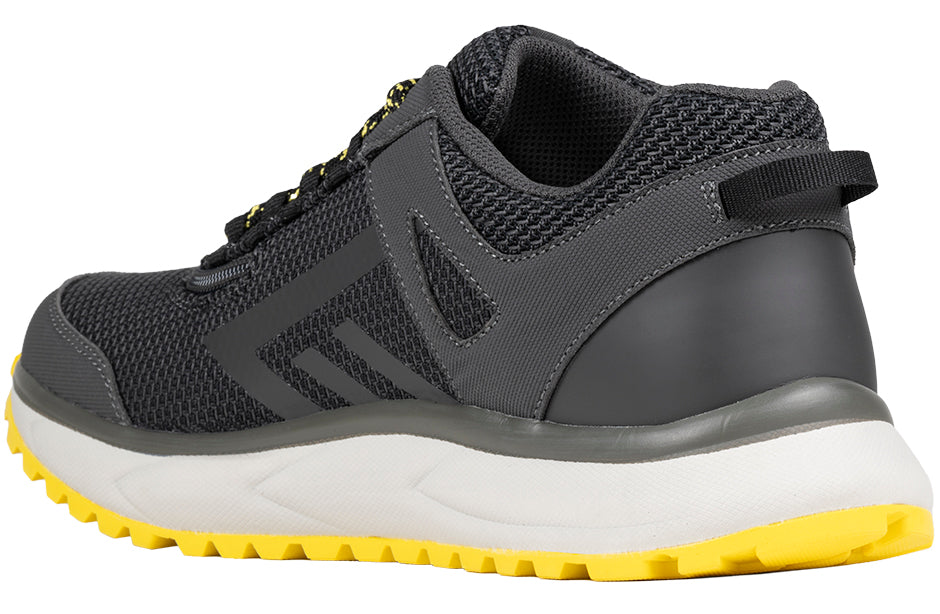 Men's Charcoal/Yellow BILLY Inclusion Trail Sneakers