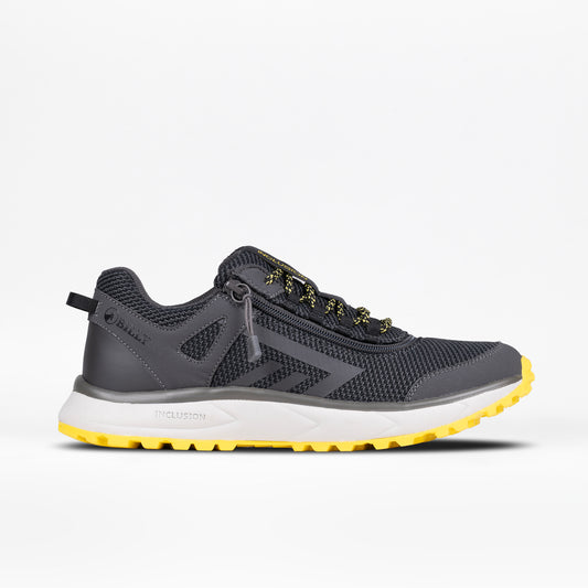 Men's Charcoal/Yellow BILLY Inclusion Trail Sneakers