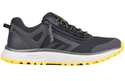 Men's Charcoal/Yellow BILLY Inclusion Trail Sneakers