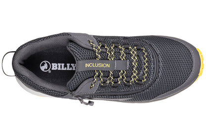 Men's Charcoal/Yellow BILLY Inclusion Trail Sneakers