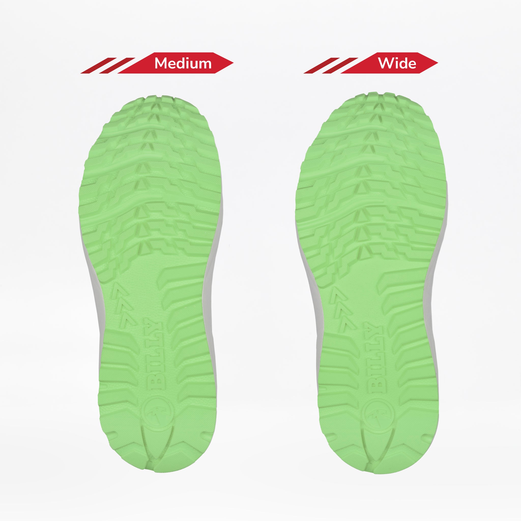 Men's Navy/Green BILLY Inclusion Trail – BILLY Footwear