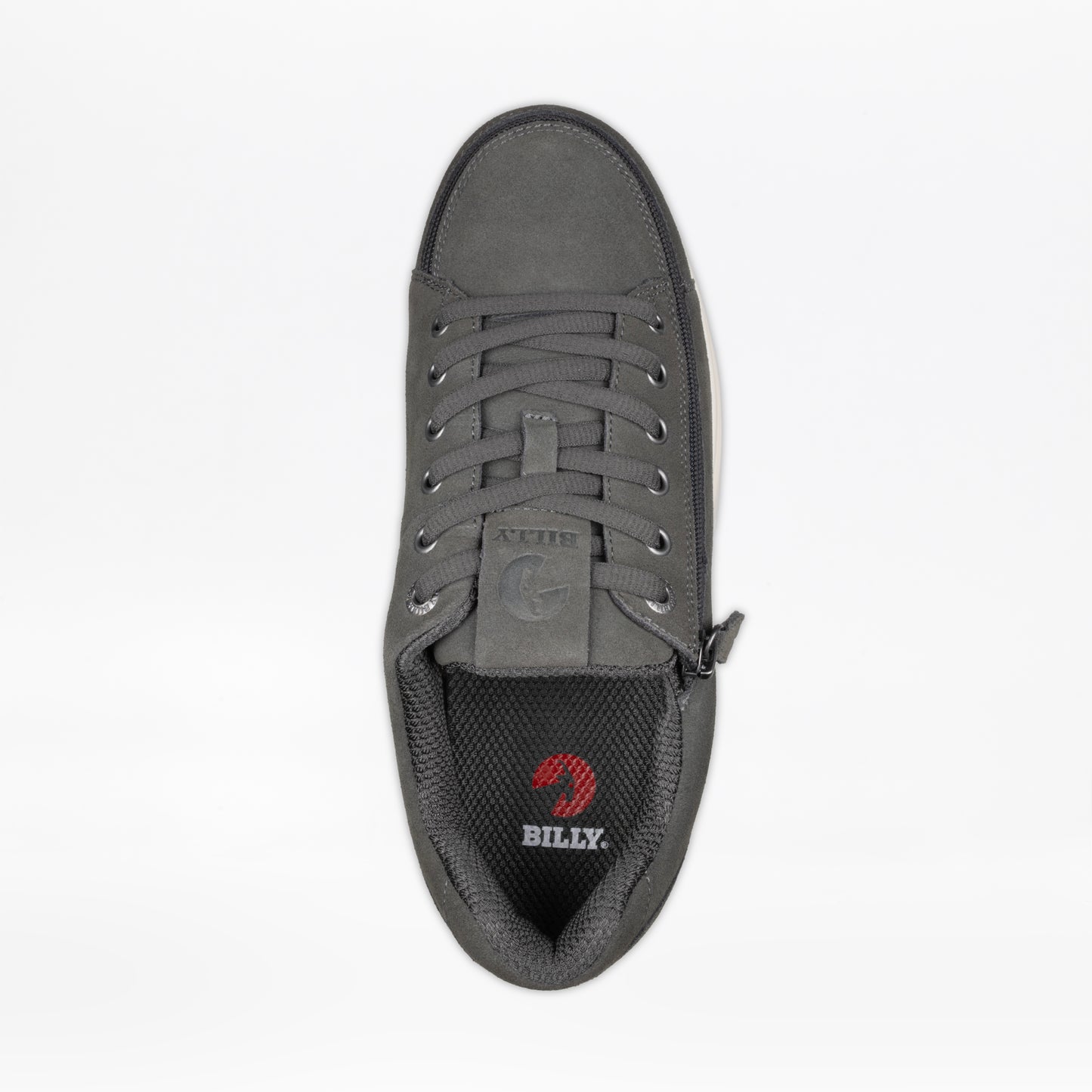 Men's Charcoal Suede BILLY Comfort Plush