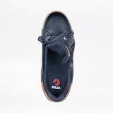 Men's Navy Leather BILLY Comfort Luxe