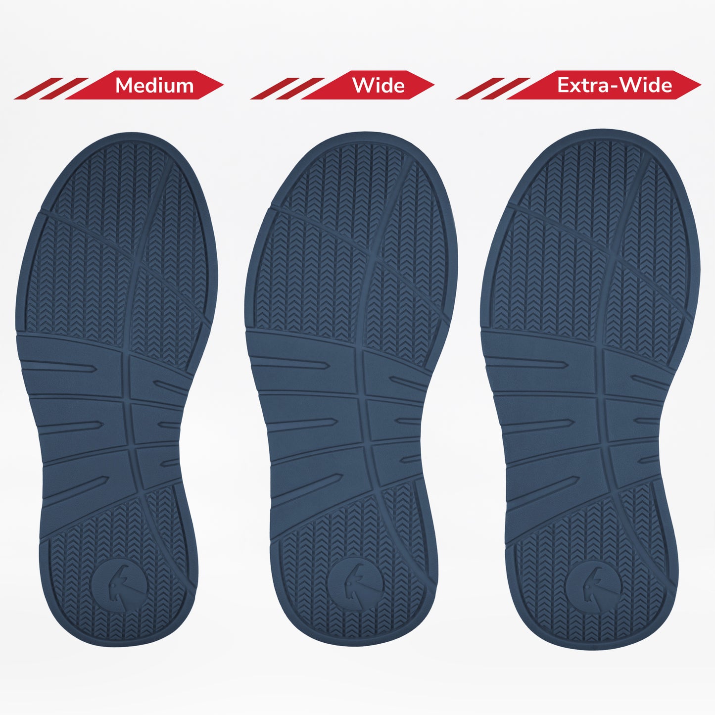 Men's White/Navy BILLY Comfort Court