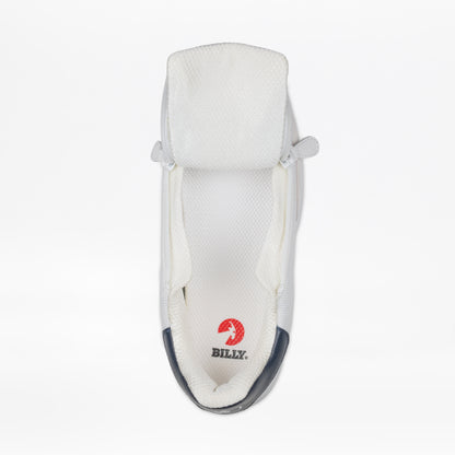 Men's White/Navy BILLY Comfort Court