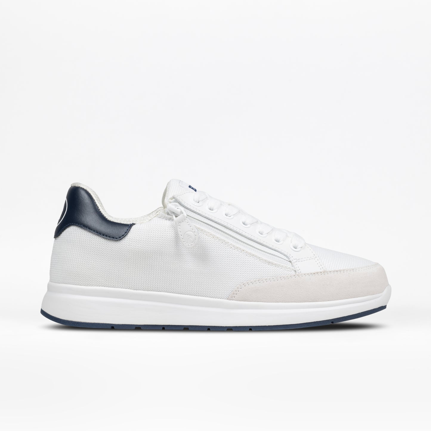 Men's White/Navy BILLY Comfort Court