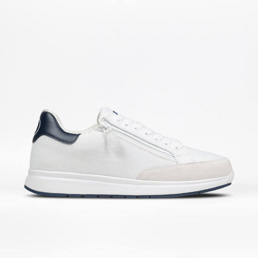 Men's White/Navy BILLY Comfort Court