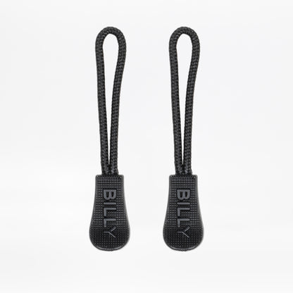 Black BILLY Sport Zipper Pull