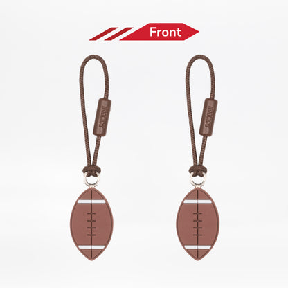Football BILLY Fashion Zipper Pull