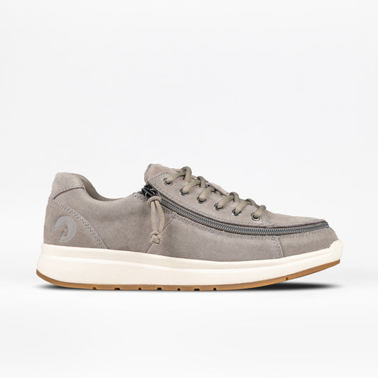 Women's Grey Suede BILLY Comfort Lows