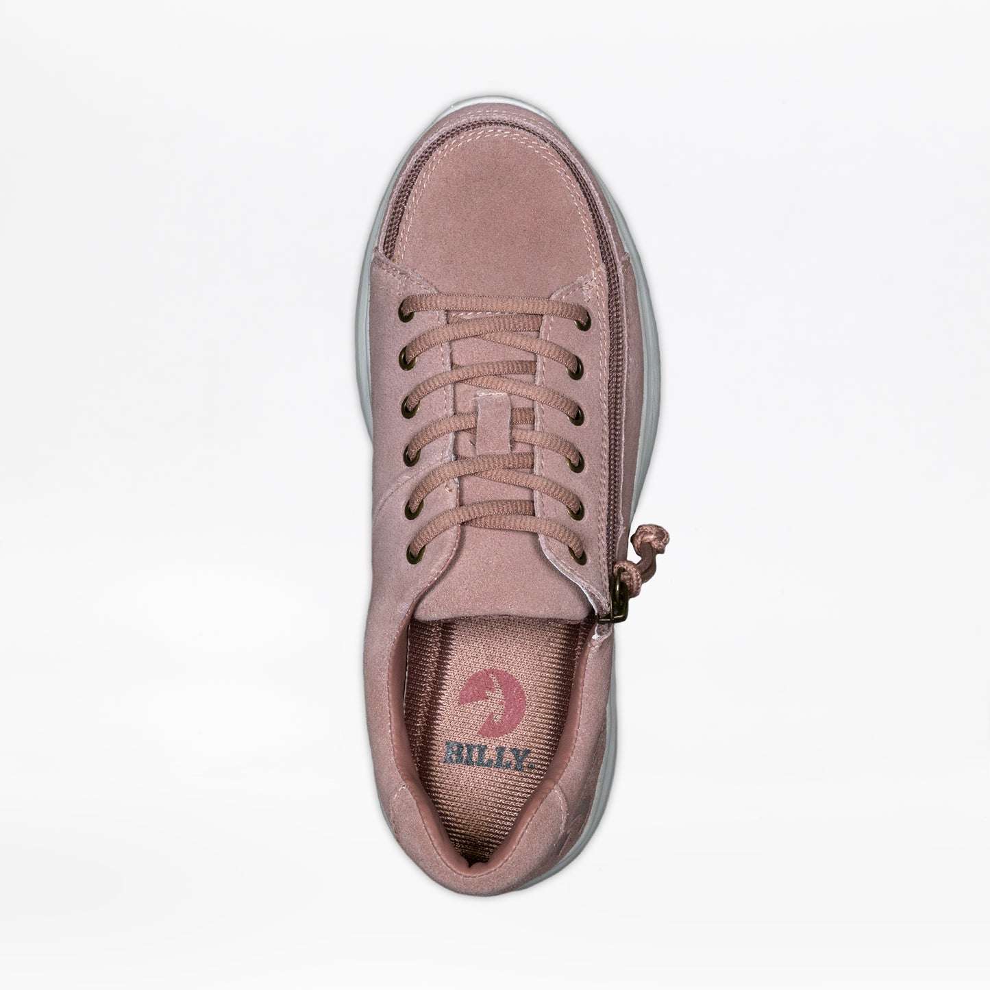 Women's Blush Suede BILLY Comfort Low