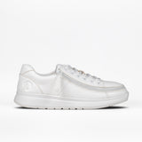 White sneaker on a white background