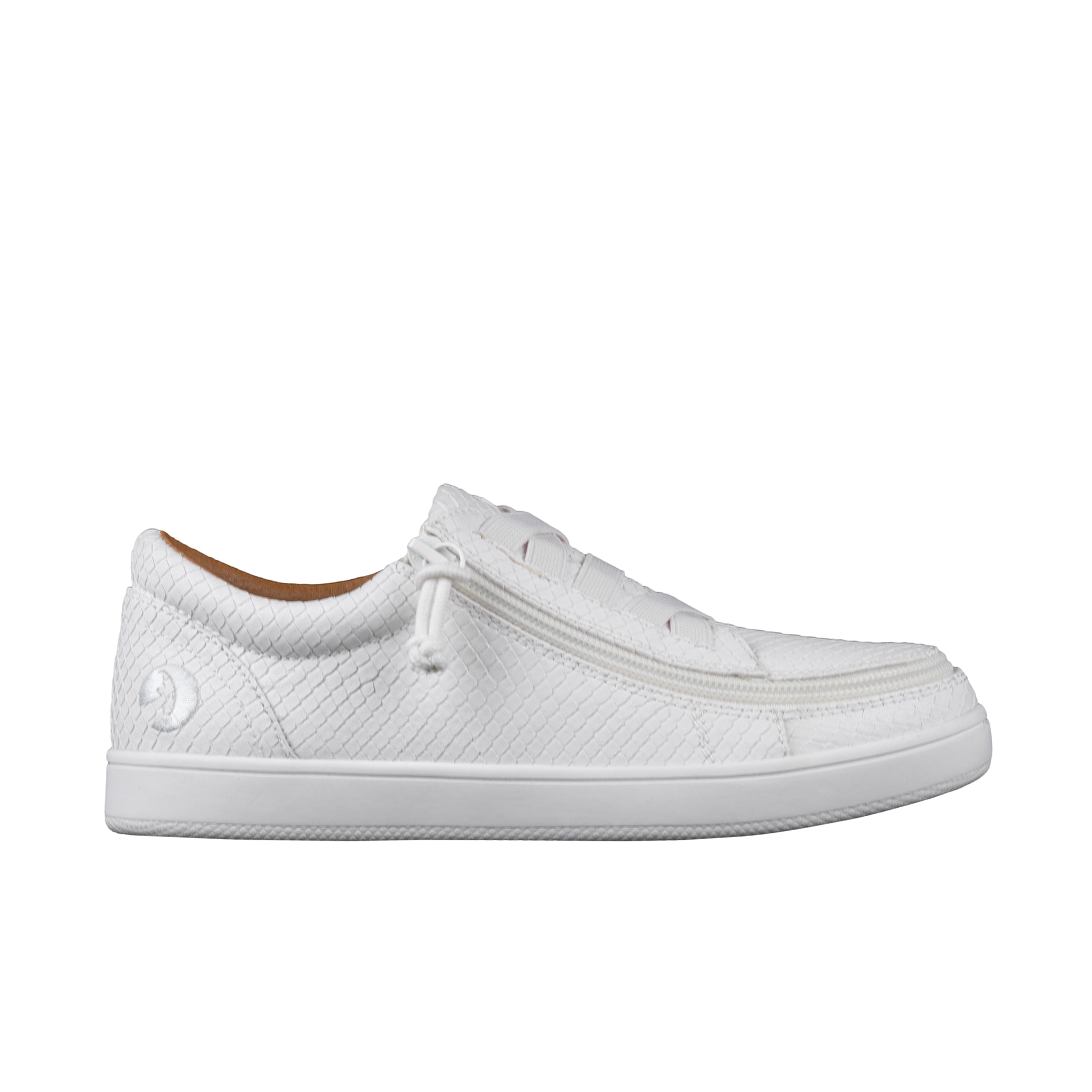 White sneaker on a white background